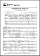 Chanson a la vierge SAATBB choral sheet music cover